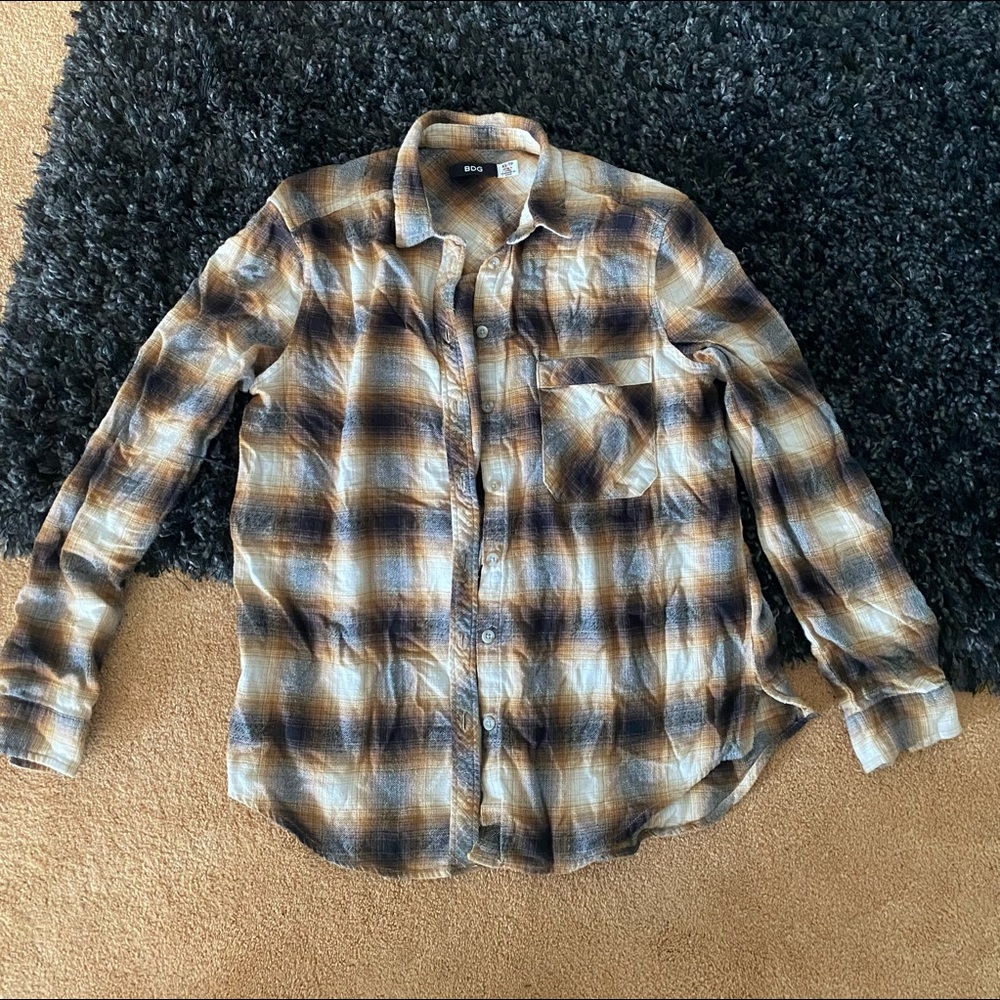 Urban outfitters flannel  XS never worn